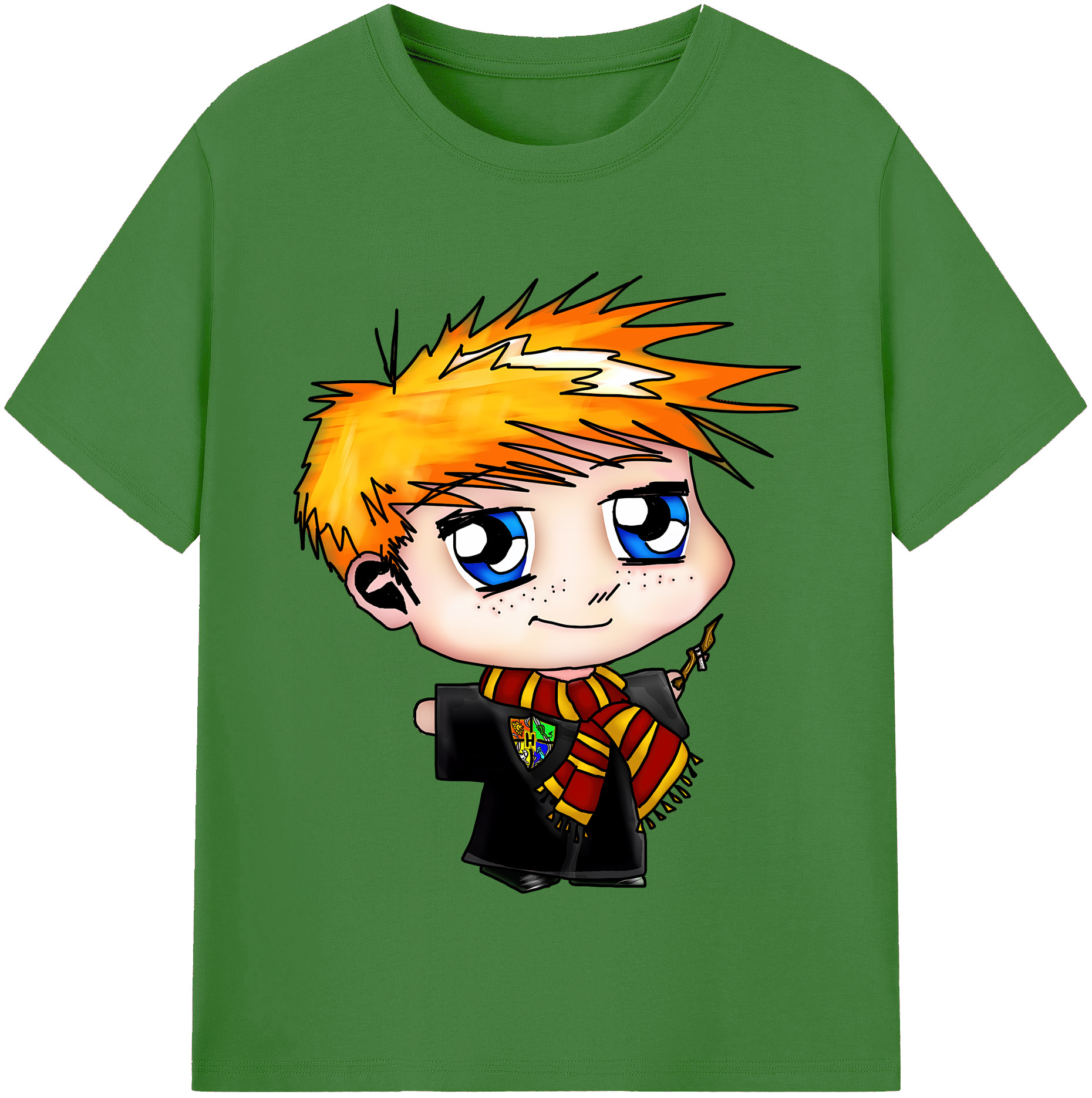 （画像用） Harry Potter ハリー・ポッターシリーズ レディースカジュアルプリントTシャツ（綿100％）